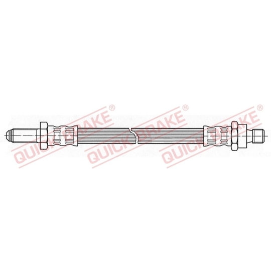 44.016 - Flexible brake pipe 