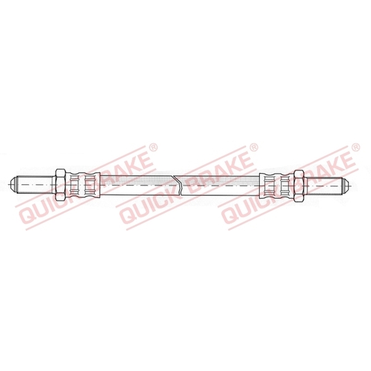 44.015 - Flexible brake pipe 