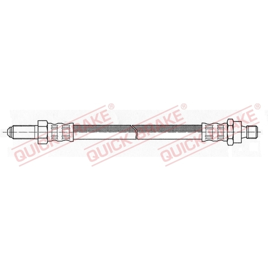 44.013 - Flexible brake pipe 