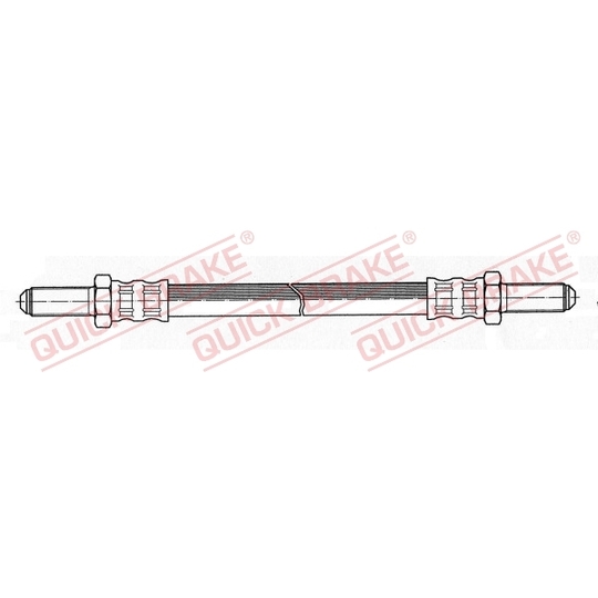 44.007 - Flexible brake pipe 