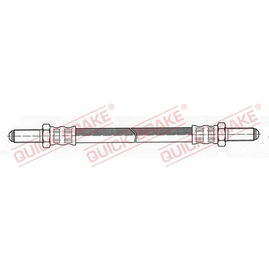 44.008 - Flexible brake pipe 