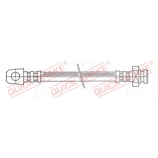 50.021 - Flexible brake pipe 