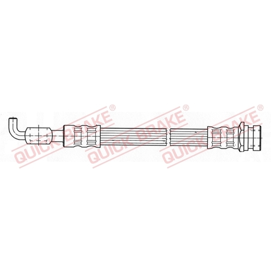 50.035 - Flexible brake pipe 