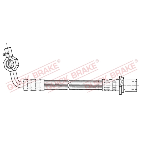 50.046 - Flexible brake pipe 