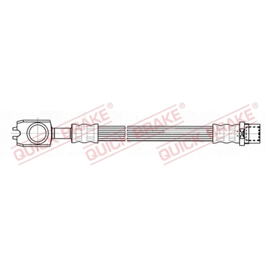 50.042X - Flexible brake pipe 