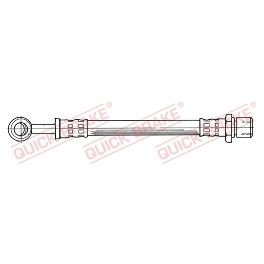 50.015 - Flexible brake pipe 