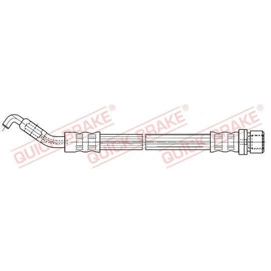 50.056 - Flexible brake pipe 