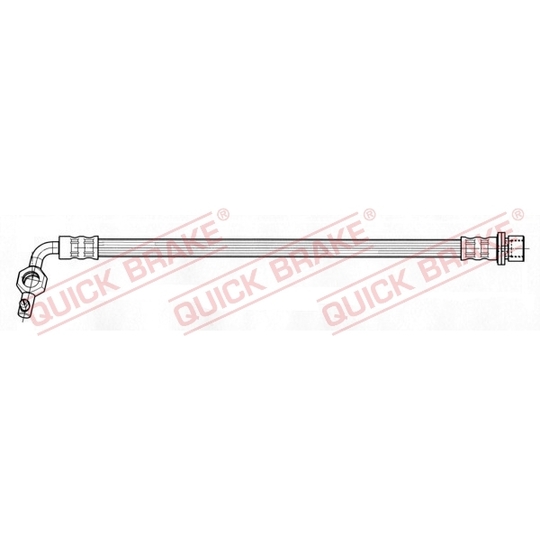 50.068 - Flexible brake pipe 