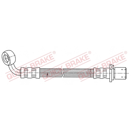 50.059 - Flexible brake pipe 