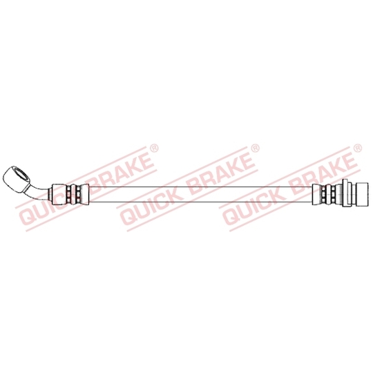 50.073 - Flexible brake pipe 