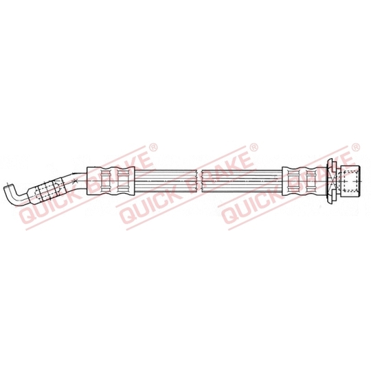 50.065 - Flexible brake pipe 