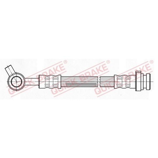 50.054 - Flexible brake pipe 
