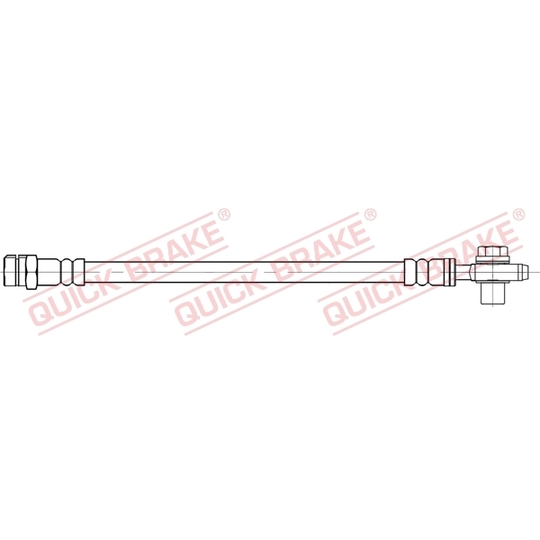 50.095X - Brake Hose 