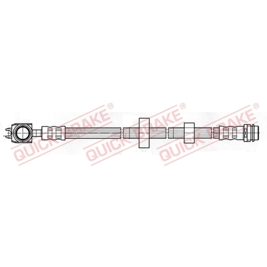 50.200X - Flexible brake pipe 