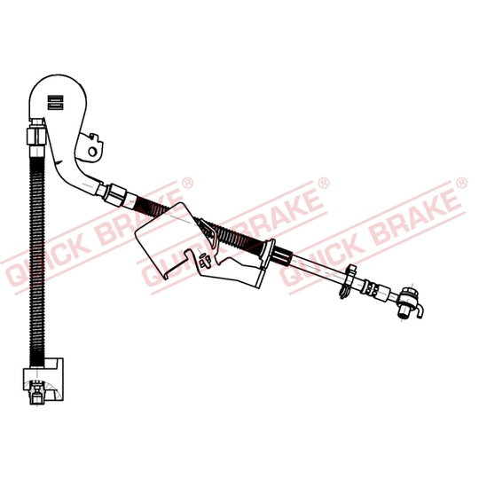 50.704X - Brake Hose 