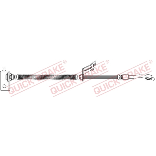 50.733 - Brake Hose 