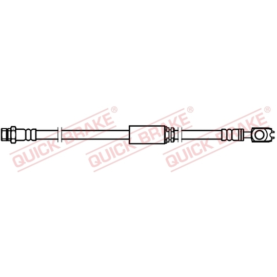 50.753X - Brake Hose 