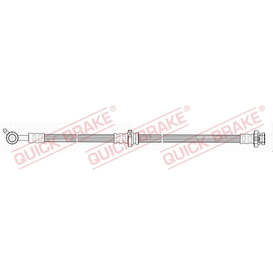 50.823 - Flexible brake pipe 