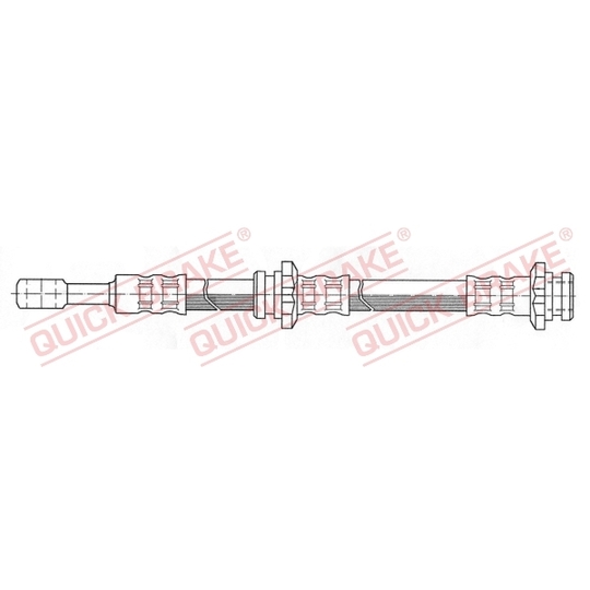 50.826 - Flexible brake pipe 