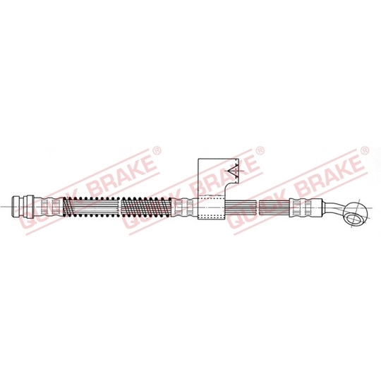 50.817 - Flexible brake pipe 