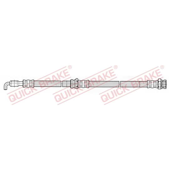 50.813 - Flexible brake pipe 