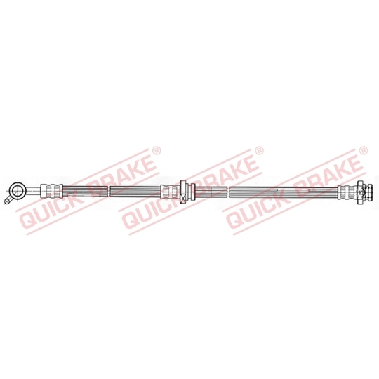 50.824 - Flexible brake pipe 
