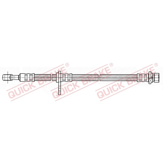 50.803 - Flexible brake pipe 