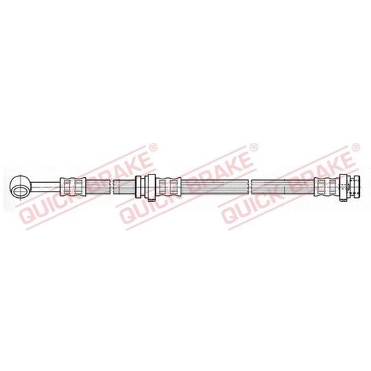 50.811 - Flexible brake pipe 
