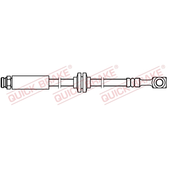 50.756X - Brake Hose 