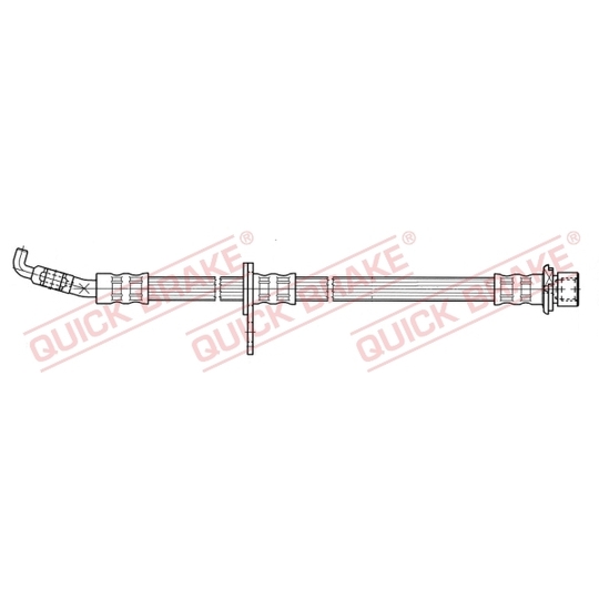 50.810 - Flexible brake pipe 