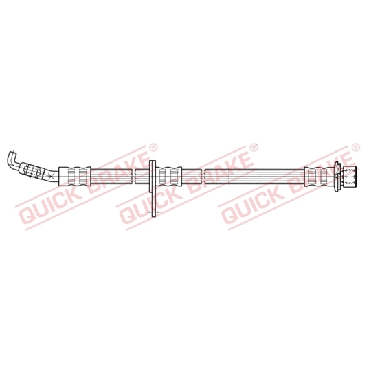 50.809 - Flexible brake pipe 