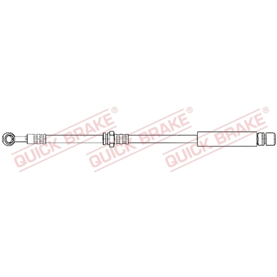50.863 - Flexible brake pipe 