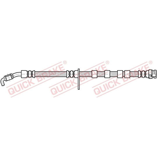 50.873 - Flexible brake pipe 