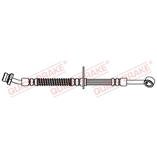 50.883 - Flexible brake pipe 