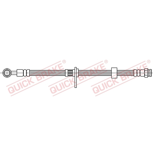50.874 - Flexible brake pipe 