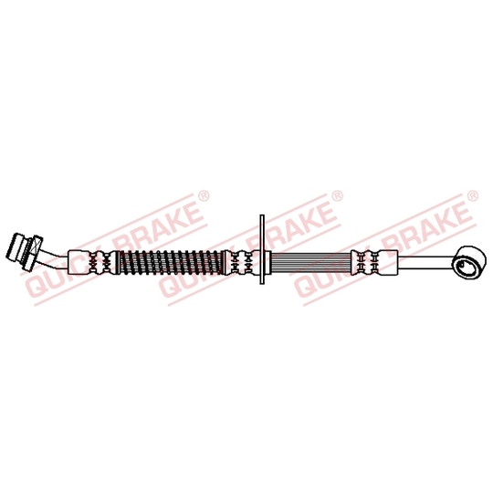 50.882 - Flexible brake pipe 