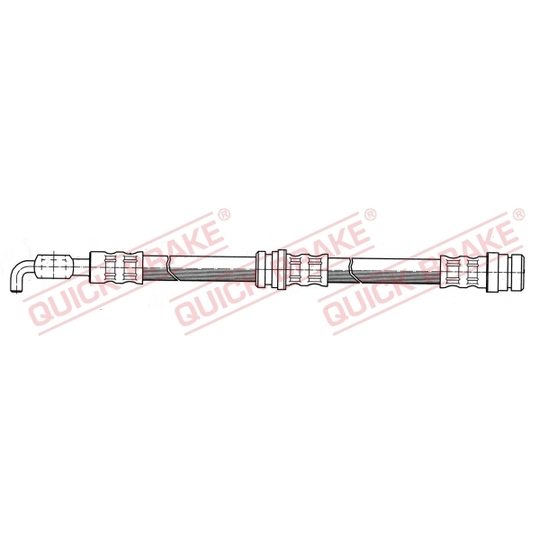 50.904 - Flexible brake pipe 
