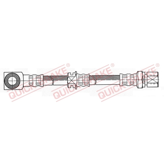 50.908 - Flexible brake pipe 