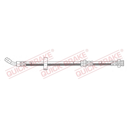 50.947 - Flexible brake pipe 