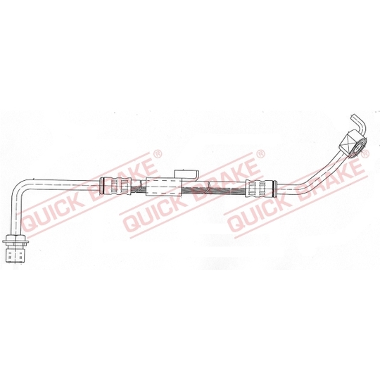 50.946 - Flexible brake pipe 