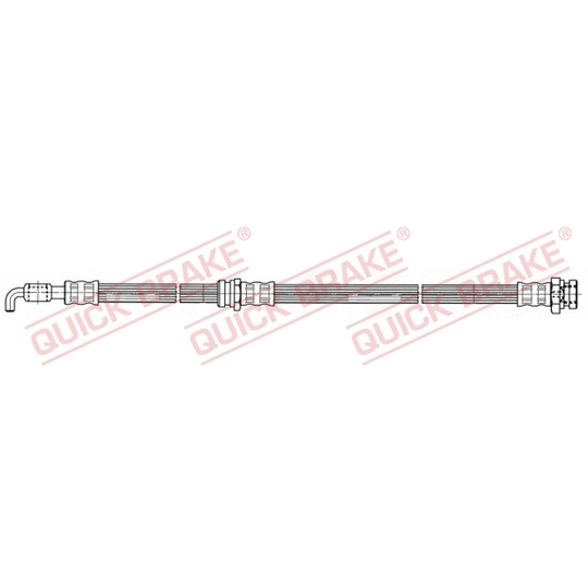 50.958 - Flexible brake pipe 