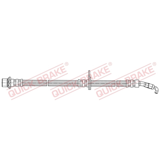 50.990 - Flexible brake pipe 