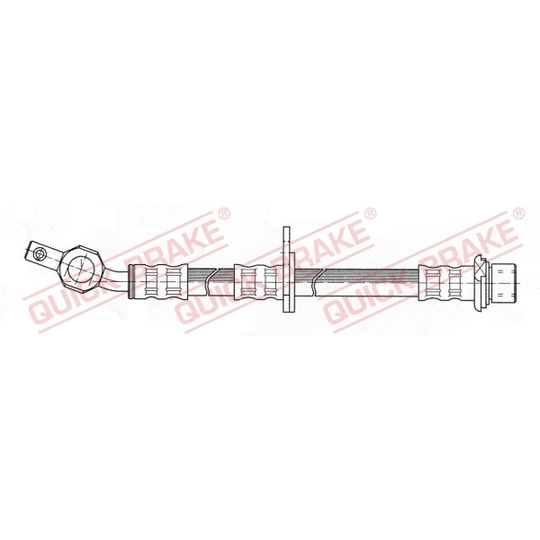 50.971 - Flexible brake pipe 