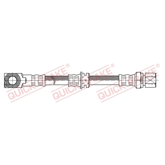 50.975 - Flexible brake pipe 