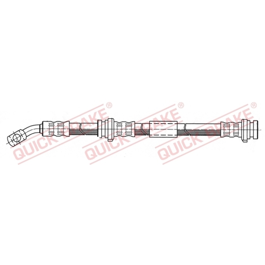 50.961 - Flexible brake pipe 