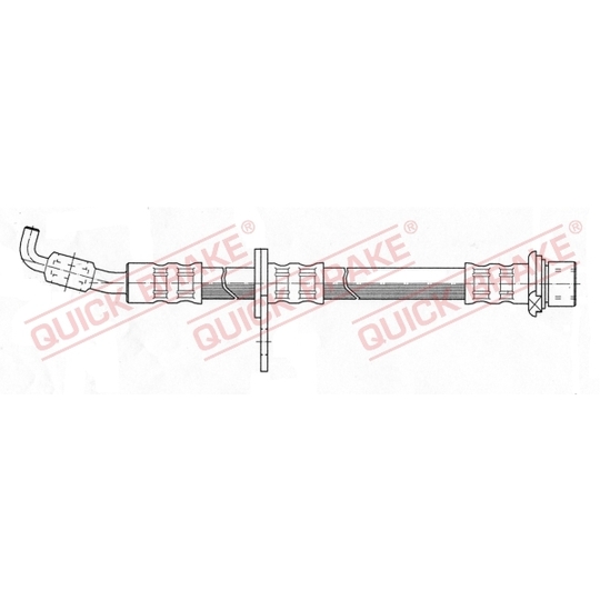 50.977 - Flexible brake pipe 