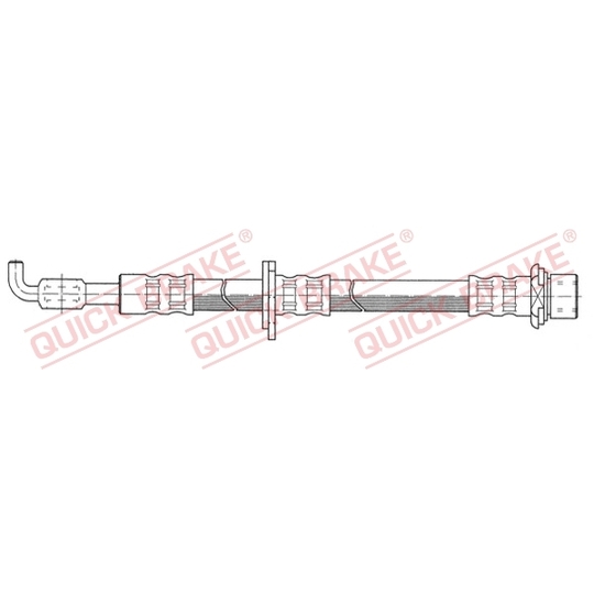 50.994 - Flexible brake pipe 