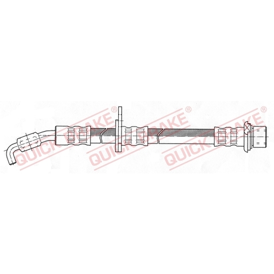50.973 - Flexible brake pipe 