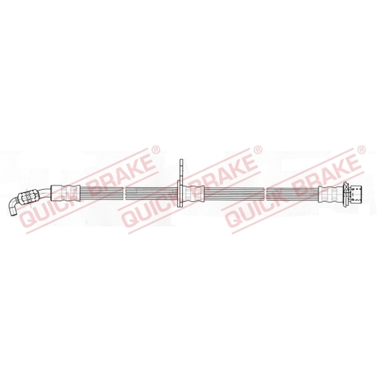 50.978 - Flexible brake pipe 