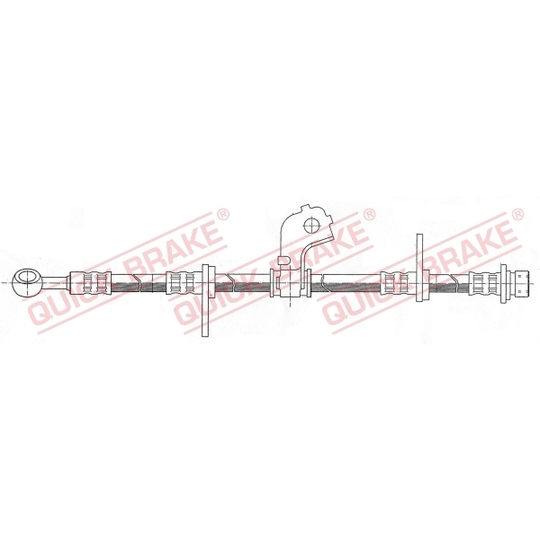 50.997 - Flexible brake pipe 
